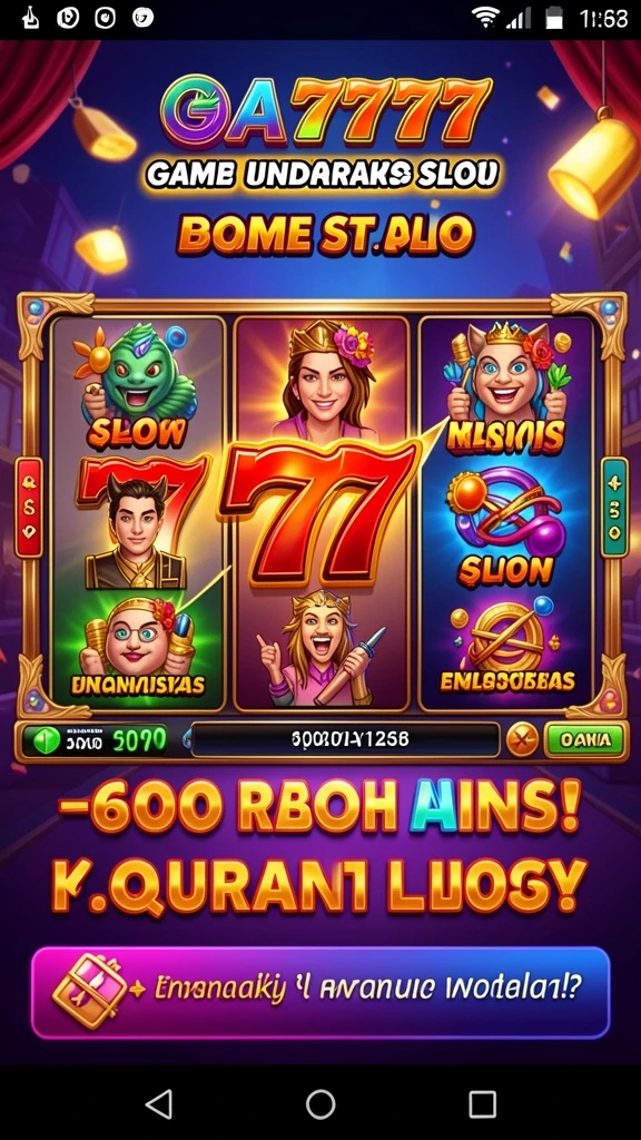 Screenshot 77lucks nomor 1